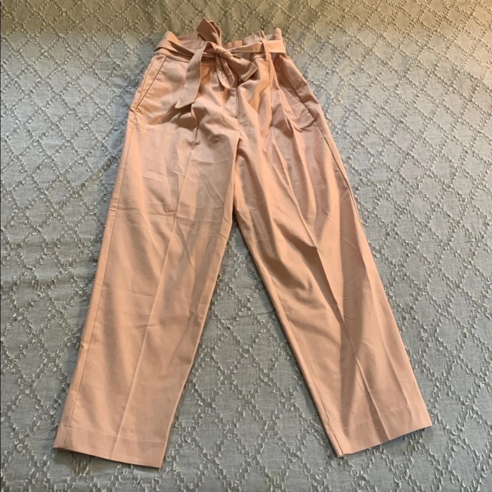 NWT Ann Taylor High Waisted Paperbag Pants